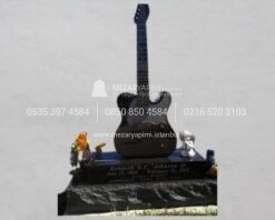 Gitar Şeklinde Mezar Taşı - Görsel 9