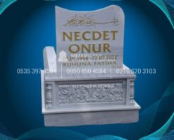 Rölyef Desen İşlemeli Mezar - Görsel 4