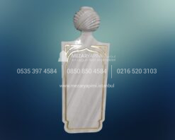 Alternative view of Osmanlı Sarığı Mezar Taşı Modeli