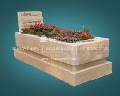 Traverten Blok Mezar Model