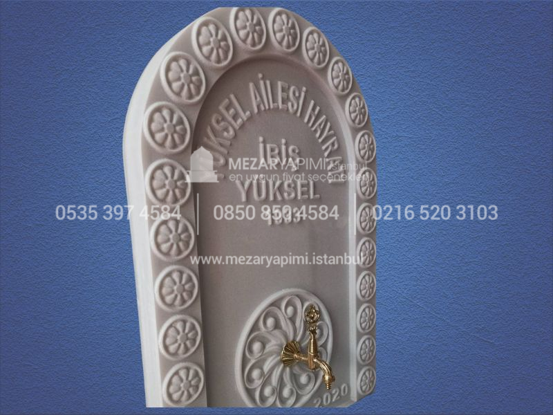 Mermer Çeşme 3D Cnc İşlemeli Çeşme Hayrat - Görsel 5