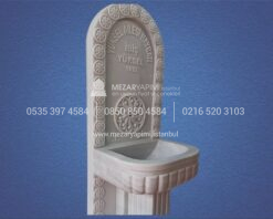 Mermer Çeşme 3D Cnc İşlemeli Çeşme Hayrat - Görsel 7
