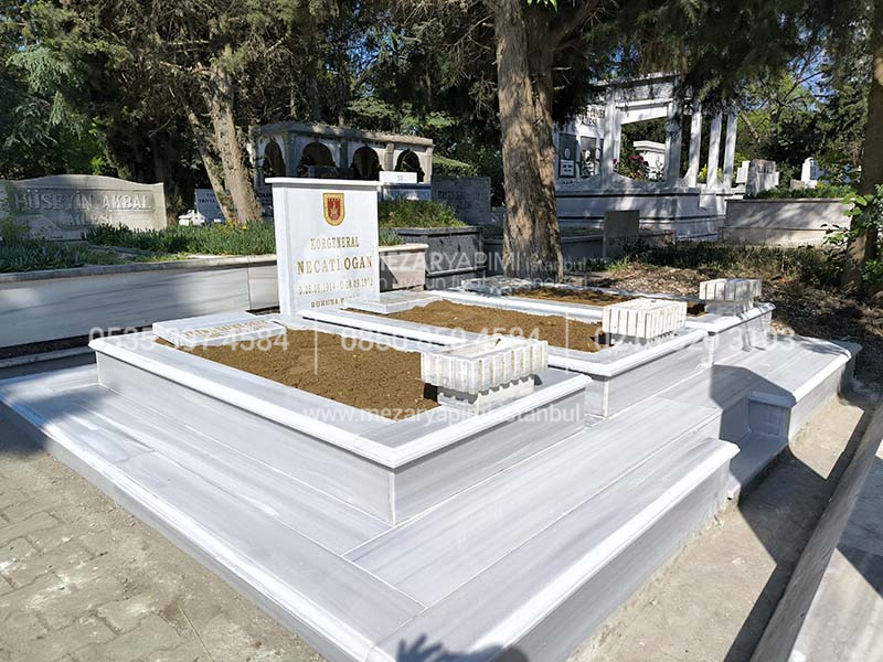 Özel Tasarım Aile Mezar Modeli - Görsel 2