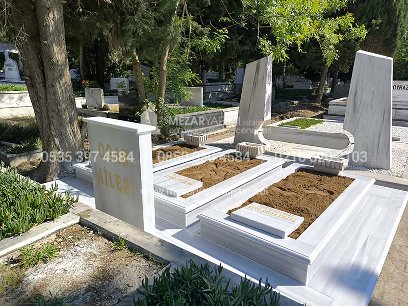 Özel Tasarım Aile Mezar Modeli - Görsel 7