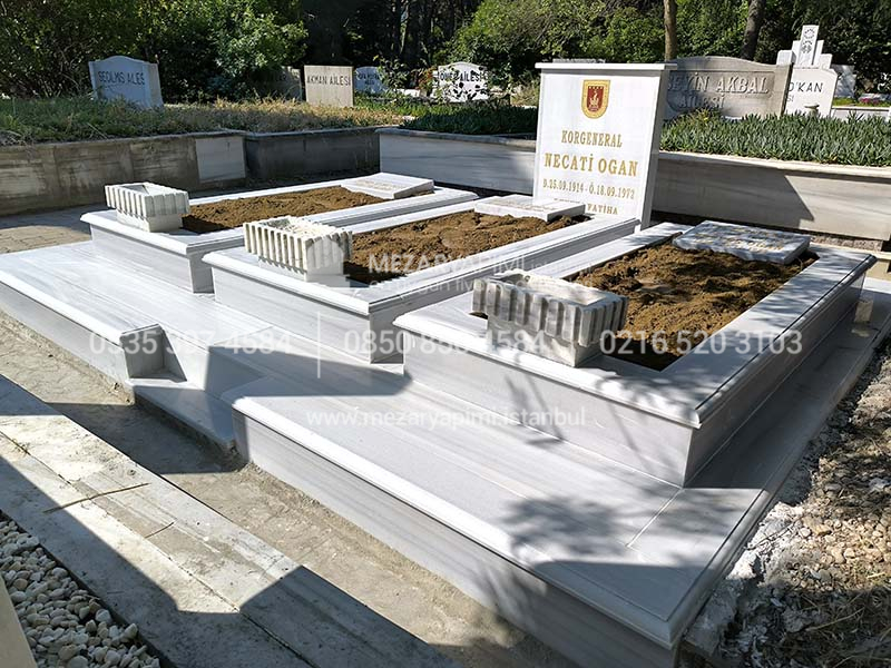 Özel Tasarım Aile Mezar Modeli - Görsel 10