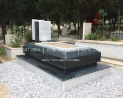 Granit Gönye Kesim Mezar Modeli