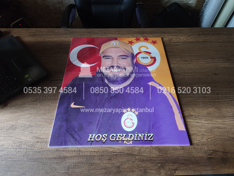Mezar Taşına Porselen Resim 50X60cm