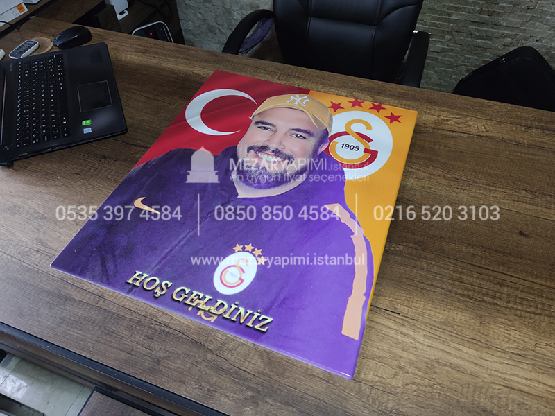 Mezar Taşına Porselen Resim 50X60cm