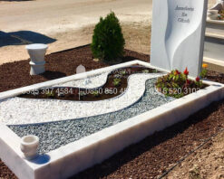 Suyolu Şeklinde Mermer Mezar Modeli