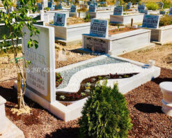 Suyolu Şeklinde Mermer Mezar Modeli