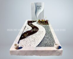 Suyolu Şeklinde Mermer Mezar Modeli