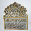 3D Cnc Lale işlemeli Mermer Mezar Taşı