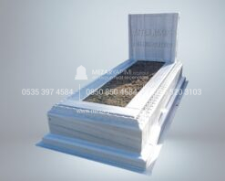 Cnc İşlemeli Blok Mermer Mezar