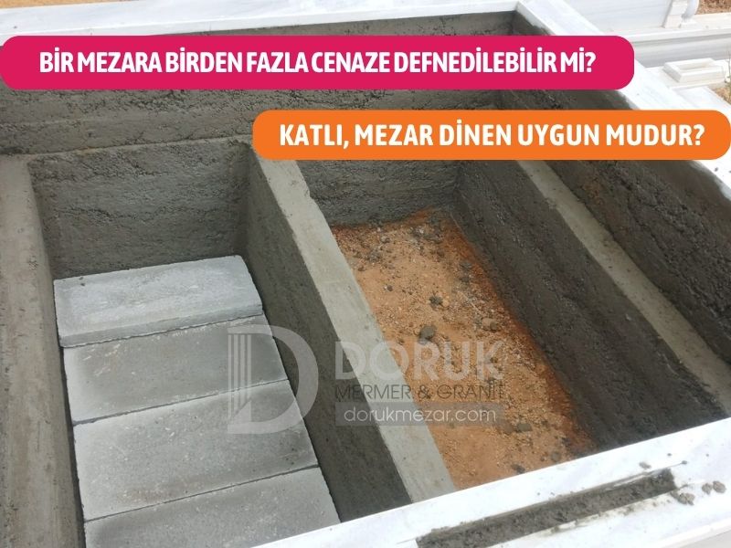 Bir mezara birden fazla cenaze defnedilebilir mi Katlı, mezar dinen uygun mudur