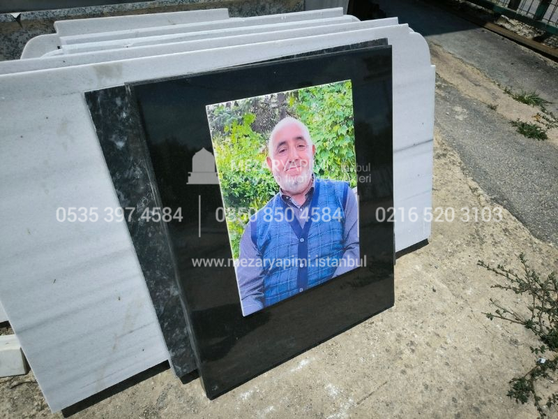 Mezar Taşına Üzerine Porselen Fotoğraf 30X40cm