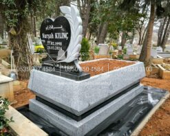 Konik Kesim Granit Blok Mezar