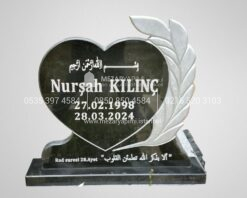 Konik Kesim Granit Blok Mezar