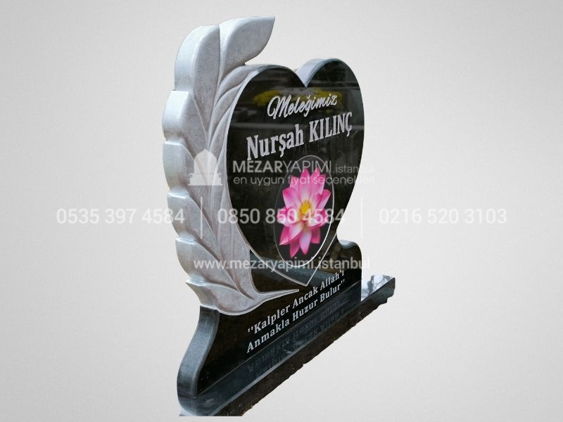 Konik Kesim Granit Blok Mezar