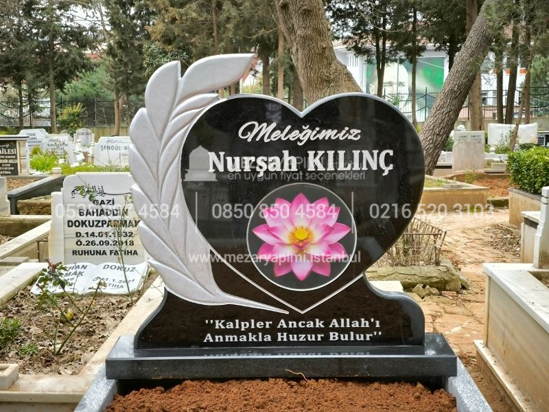 Konik Kesim Granit Blok Mezar