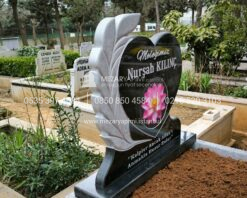 Konik Kesim Granit Blok Mezar