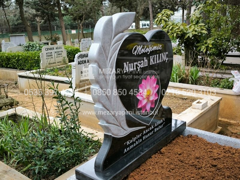 Konik Kesim Granit Blok Mezar