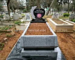 Konik Kesim Granit Blok Mezar