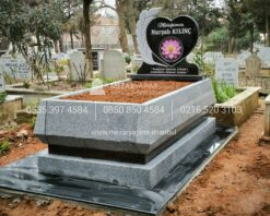 Konik Kesim Granit Blok Mezar