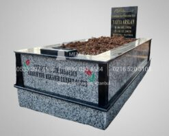 Gri Siyah Granit Mezar