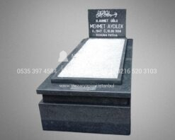 Siyah Granit Mezar Komple 5cm