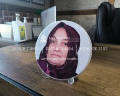 Porselen Resim Yuvarlak 20cm