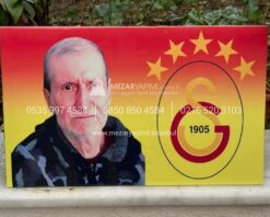 Galatasaray Logolu Porselen Resim 50x30cm