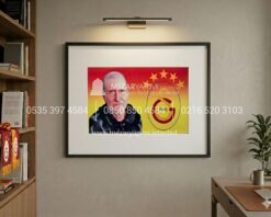 Galatasaray Logolu Porselen Resim 50x30cm