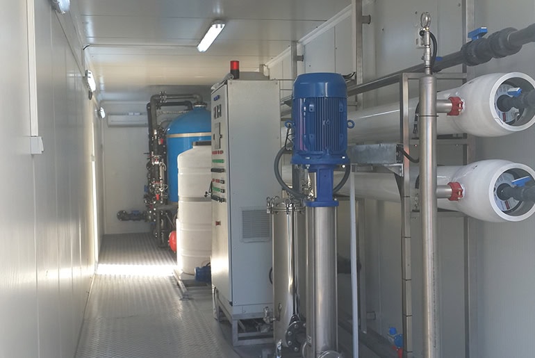 Containerized RO systems