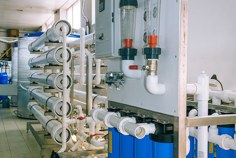 Industrial Reverse Osmosis systems