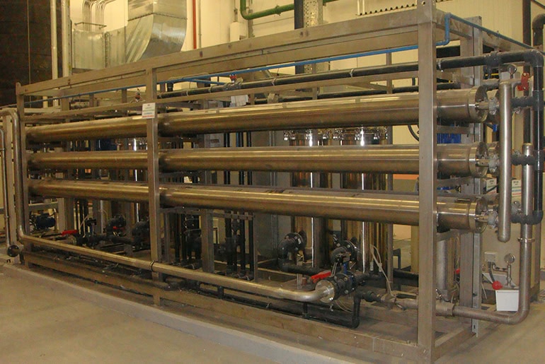 Industrial Reverse Osmosis systems