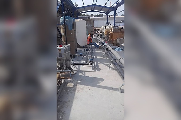 ALGER ALGERIA 35 M3/HR DENIM FACTORY ZLD PRE-TREATMENT SYSTEM 2020