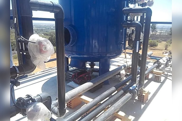 ALGER ALGERIA SURFACE PIPING ACTIVATED CARBON FILTRATION SYSTEM 2016