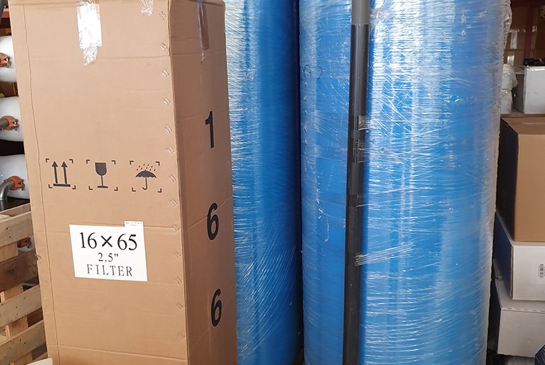 Sigle Valve Controlled Active Carbon Filters