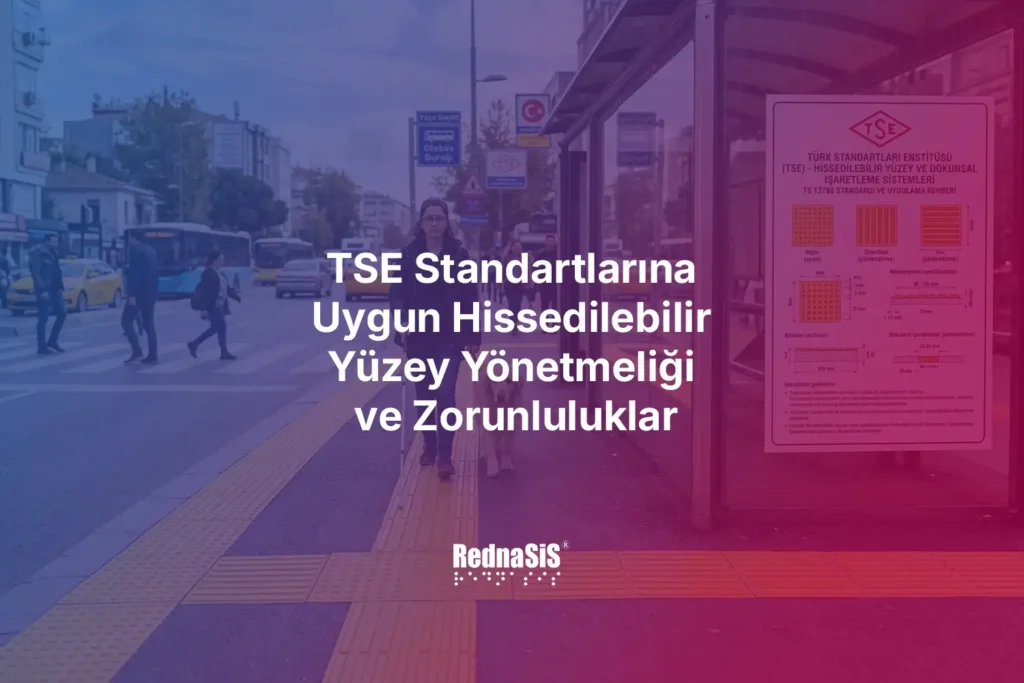 TSE Standartlarına Uygun Hissedilebilir Yüzey Yönetmeliği ve Zorunluluklar