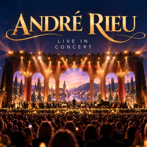 André Rieu performing live with the Johann Strauss Orchestra
