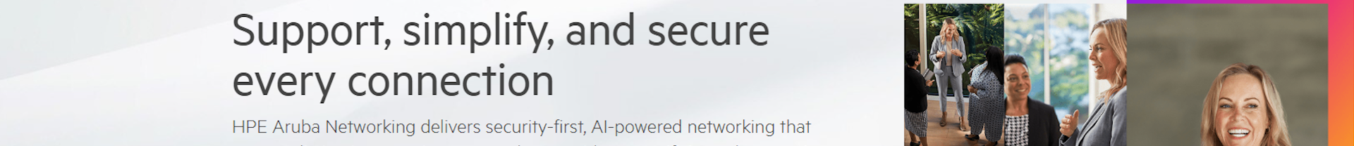 HPE Aruba Networking - Arka plan resmi